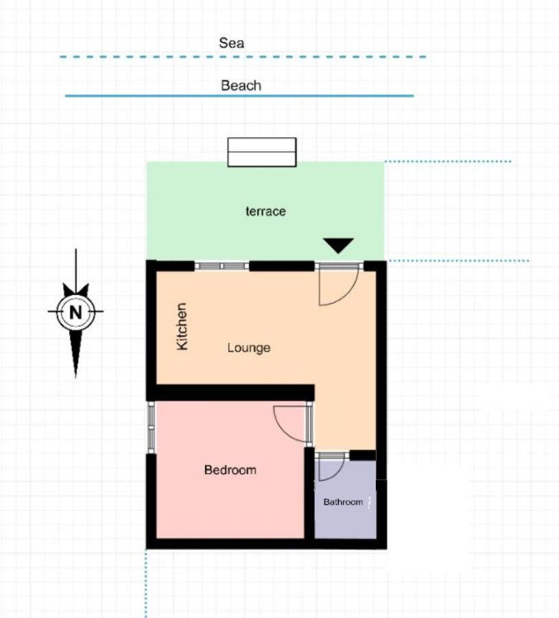 Kaminaki Beachfront Apartments Nisaki  Zewnętrze zdjęcie